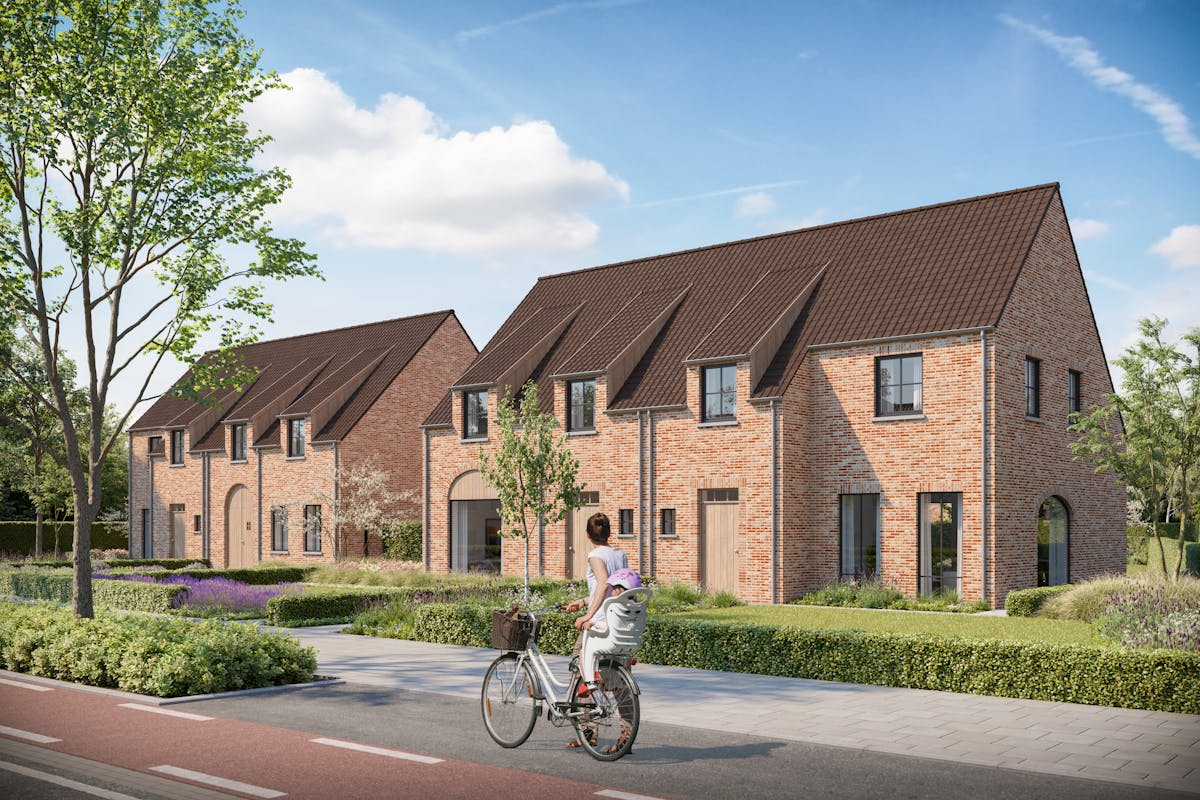 Nieuwbouw (6%) te koop in Elverdinge met 3 kamers en dubbele garage - foto 1