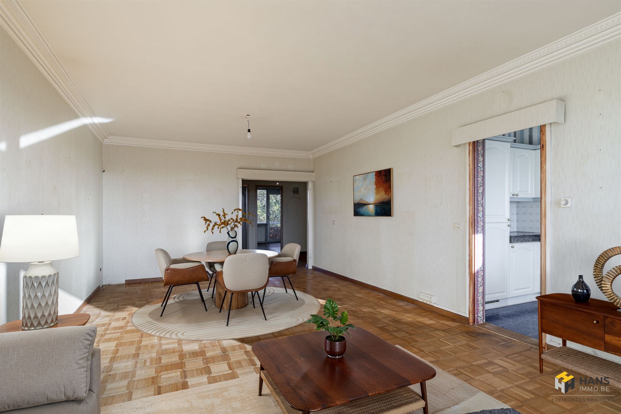 Op te frissen appartement (97 m²) met 2 slaapkamers en 2 terrassen in Borgerhout. - foto 2