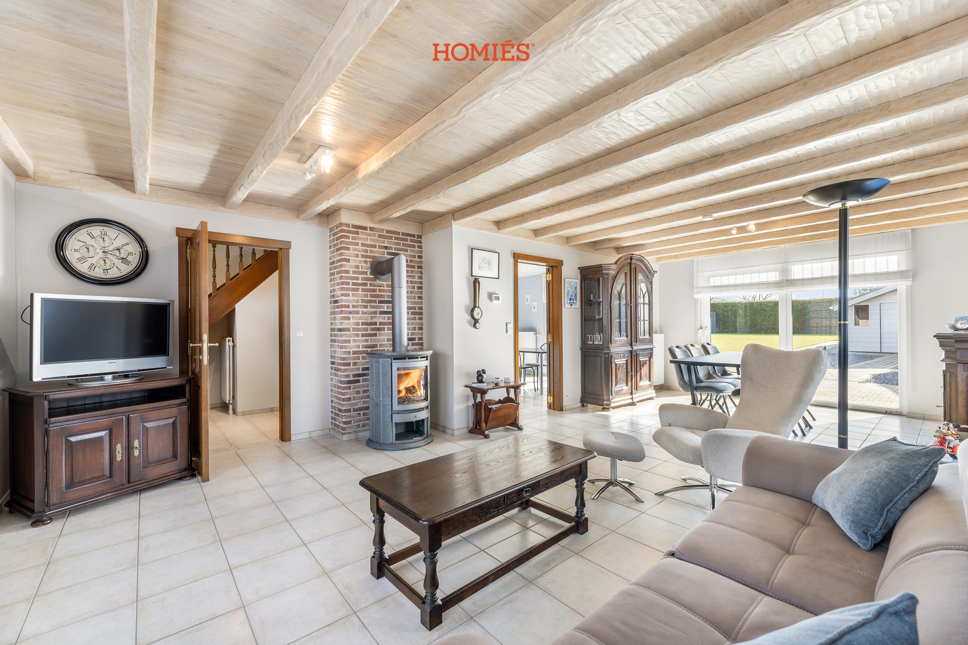 Landelijk gelegen woning met zuidgerichte tuin en 3 slaapkamers - foto 3