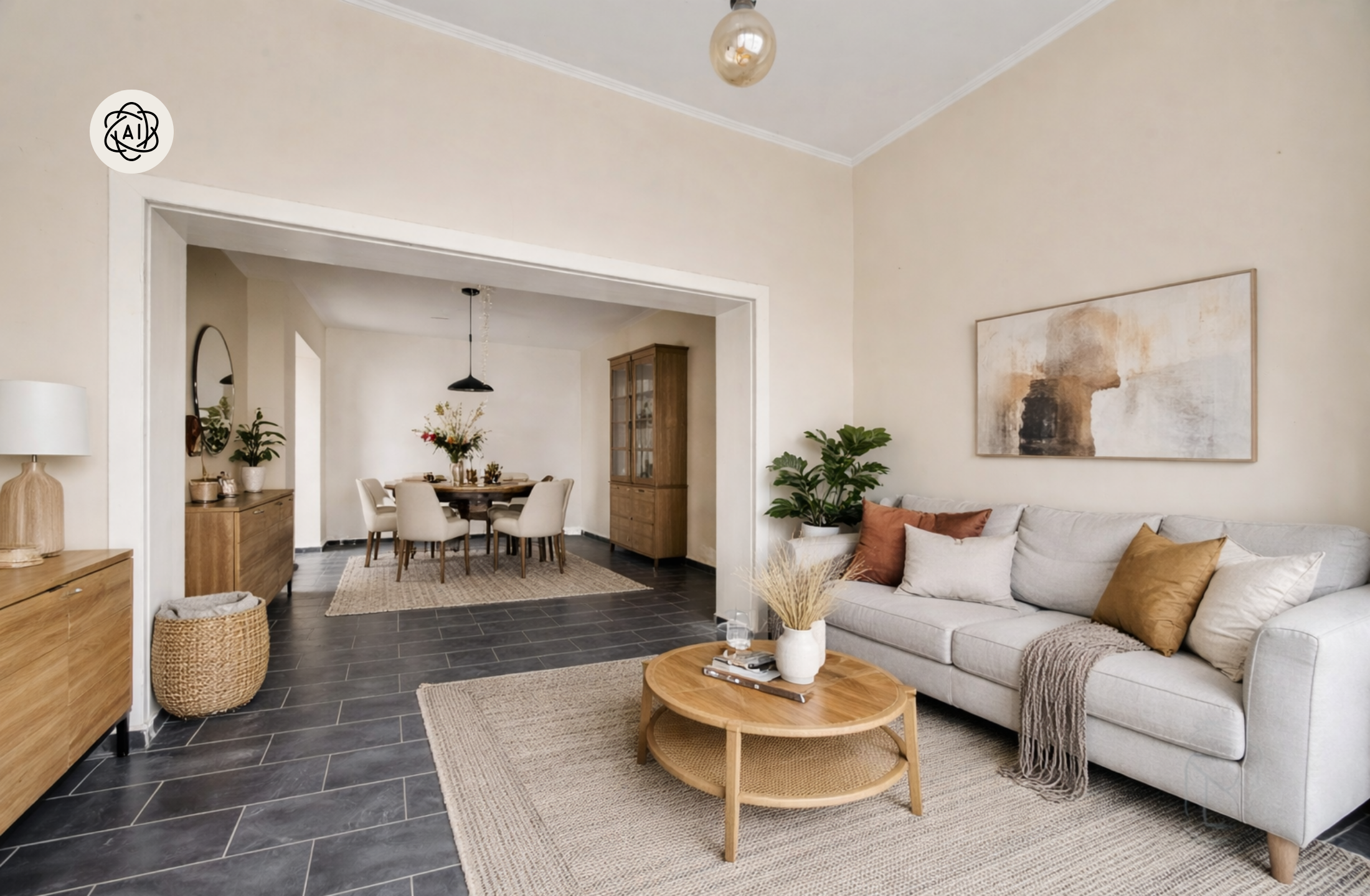 Woning met 2 slpks in centrum Ronse nabij station - foto 3