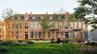 <strong>Karaktervolle duplex met tuin in hartje Machelen</strong><br /><br />In Machelen Machtig Wonen woon je in een unieke en duurzame woonbuurt rond het vernieuwde Robustaplein, waar modern comfort en een centrale ligging samenkomen. Deze duplex combineert de charme van een karaktervolle omgeving met hedendaags wooncomfort.<br /><br />De woning beschikt over 3 slaapkamers, een bewoonbare oppervlakte van 152 m² en ligt op het gelijkvloers met een privatieve tuin. Bovendien is er een fietsberging inbegrepen. Een autostaanplaats is verplicht apart aan te kopen.<br /><br />Zoals alle woningen in dit project is ook deze duplex energiezuinig afgewerkt, met onder meer een lucht-waterwarmtepomp, zonnepanelen, moderne isolatie en ventilatie. Zo geniet je van een hoog wooncomfort én lagere energiekosten.<br /><br />Dankzij de centrale ligging woon je vlak bij winkels, scholen, horeca, openbaar vervoer en belangrijke invalswegen, met Brussel vlakbij.