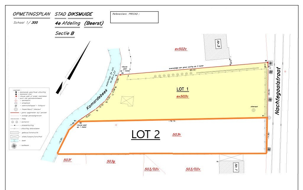 Lot bouwgrond voor een alleenstaande villa op 1199 m² - rustige omgeving - foto 1