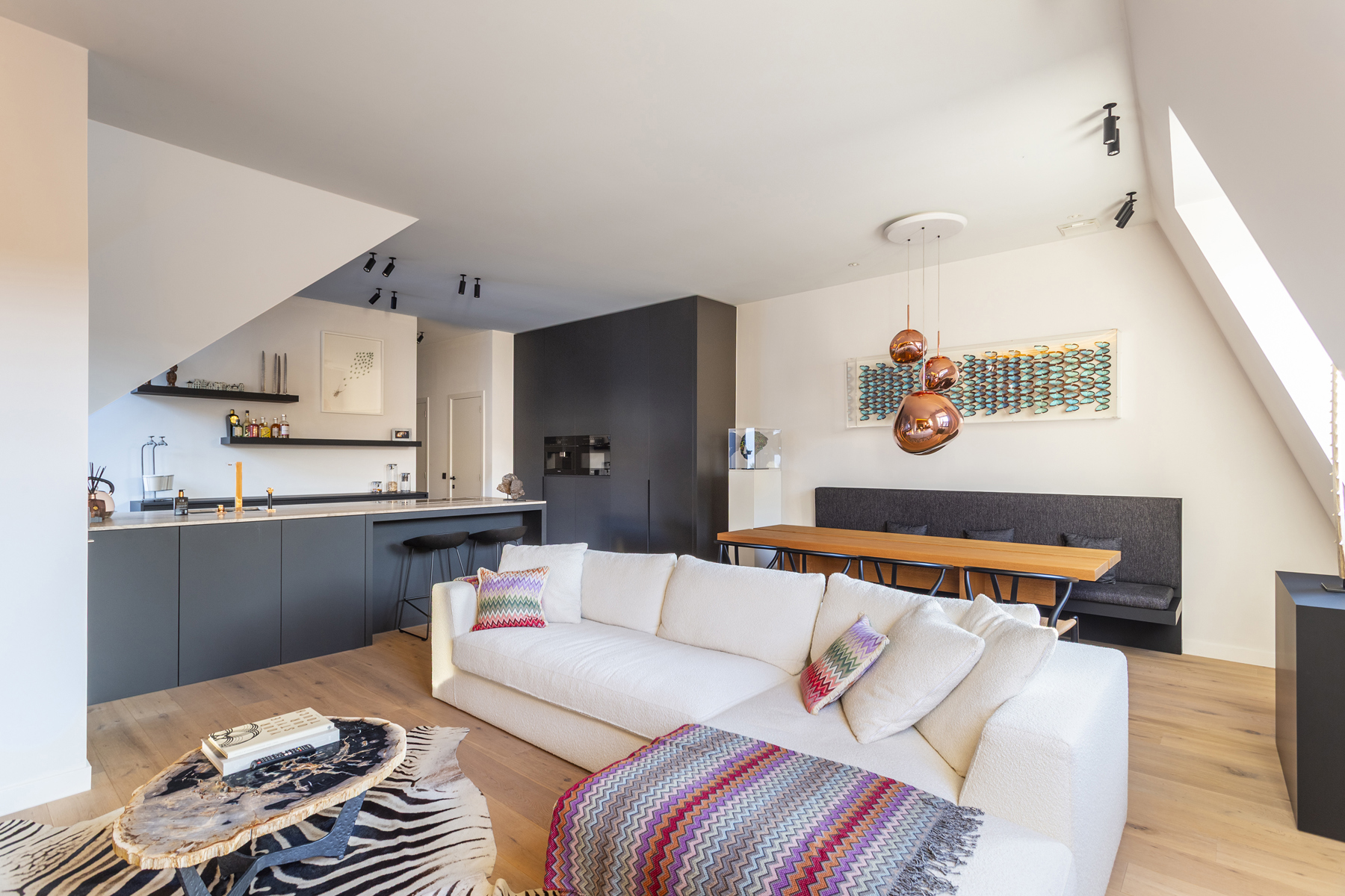 Luxueus dakappartement met 2 slpk en terras  - foto 2