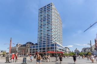 Uniek en modern gemeubeld 1-slaapkamerappartement met adembenemend panoramisch zicht 19de verdiepingAll-in formule: appartement + verbruik +...