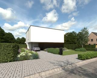 Ontdek de perfecte kavel met jouw droomhuis – een <strong>royaal perceel van 889m²</strong>, voorzien van een strakke moderne woning. Een architecturale parel voorzien van grote raampartijen om zo de groene omgeving in de woning te laten binnenstromen, voorzien van een ruime leefkeuken met aansluitend een overdekt terras en een knusse zithoek. Daarnaast beschikt de woning nog over een ruime berging en een bureauruimte. Op  het verdiep beschikt deze woning over 3 slaapkamers, 2 badkamers , dressing, apart toilet en een berging.  Interesse bel Ewout op 0497 588 888. 