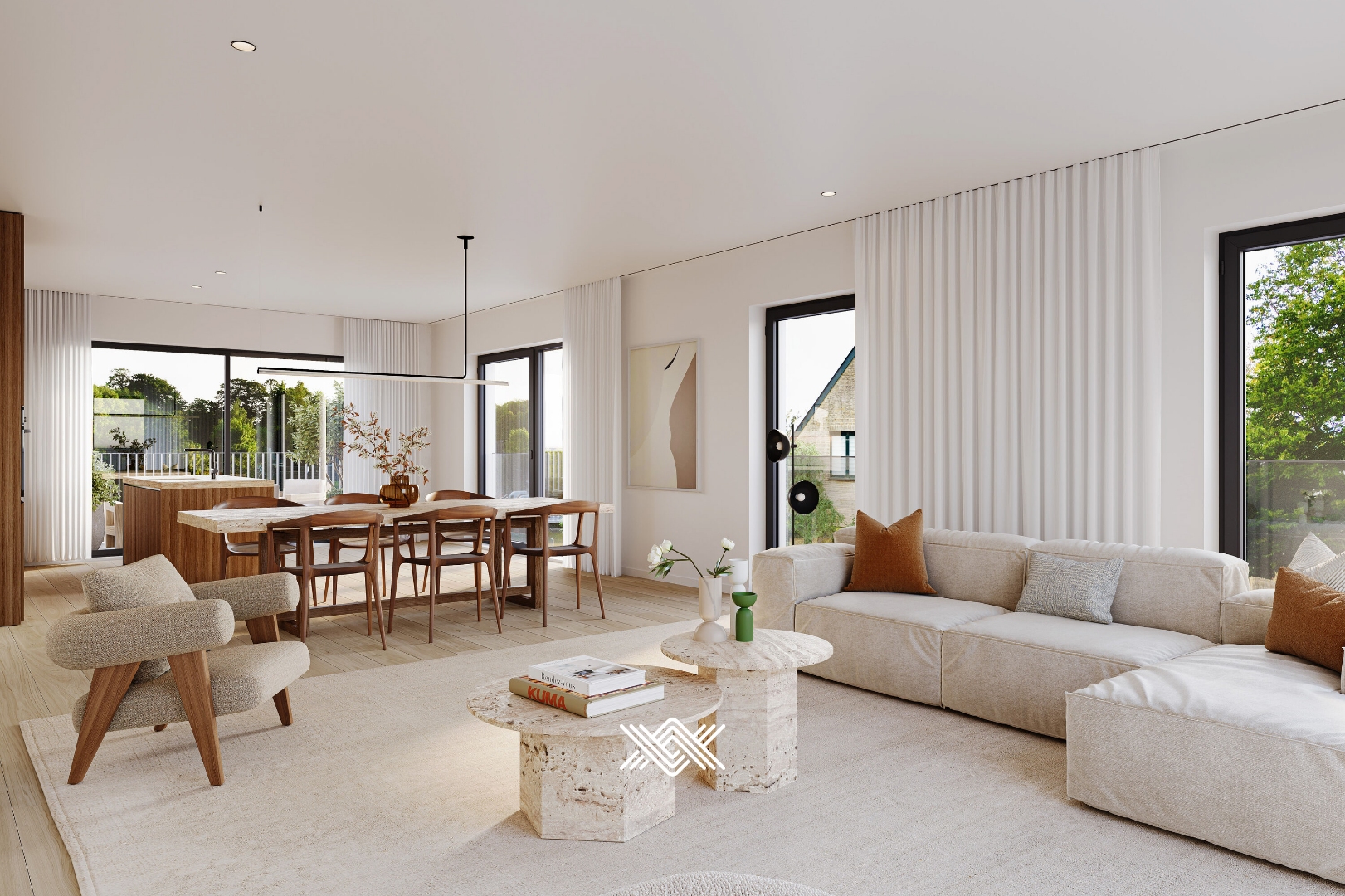 Duplex appartement met 3 slaapkamers en ruime zonneterrassen - foto 4