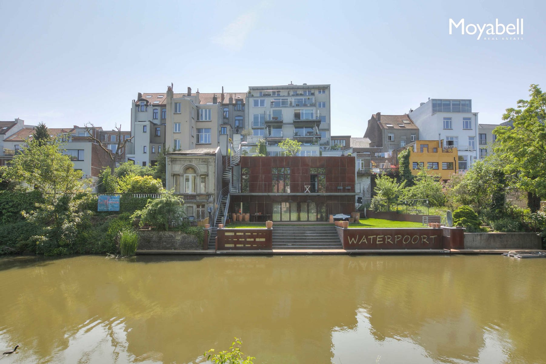 Exclusief waterfront appartement met prachtig zicht op de Bijlokesite - foto 1
