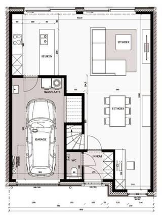 Deze charmante landelijke nieuwbouwwoning op een perceel van 255 m² beschikt over een open lichtrijke leefruimte, een kwalitatief ingerichte keuken en gastentoilet op het gelijkvloers. Er is een inpandige garage die meteen aansluit aan de keuken om op een praktische manier je boodschappen uit te laden. Op de eerste verdieping zijn er 4 volwaardige slaapkamers en een comfortabel uitgeruste ruime badkamer met dubbele wastafel, inloopdouche én bad, en nog een apart toilet. Met een vaste trap kom je op de zolderkamer die nog kan ingericht worden tot een extra slaapkamer of hobbyruimte.<br /><br />De materialen kan je na aankoop nog naar eigen smaak kiezen. Wij voeren vervolgens de werken uit zodat je zonder zorgen in een instapklare woning kan intrekken. In deze prijs zit ook een aangelegde tuin, afsluiting, terras, oprit en pad naar de voordeur. De woning is aangesloten op het warmtenet. Met een ventilatiesysteem, zonnepanelen en vloerverwarming geniet je verder van de nieuwste technieken voor een comfortabel toekomstgericht en duurzaam wonen. Als bewoner van dit futureproof woonproject kan je gebruik maken van de laadpalen en pakketbrievenbus van het e-mobipunt.<br /><br />Benieuwd naar een ervaring uit eerste hand? We laten graag de huidige bewoners aan het woord: <strong>https://blog.dumobil.be/nl/woonprojecten/blog/getuigenis-karaktervolle-projectwoning-voor-toekomstig-gezin</strong><br /><br />Deze prijs is exclusief notariskosten, aansluitkosten, verkooprecht en btw. Bekijk meteen transparant de vaste ALL-IN prijs voor het volledige plaatje: <strong>www.dumobil.be/nl/woonprojecten/projecten/hooglede-nieuwbouwwoningen / </strong>Stel vrijblijvend al je vragen aan onze bouwadviseur Sam Borrey: <strong>sam@dumobil.be</strong> | <strong>0483 210 133</strong>.