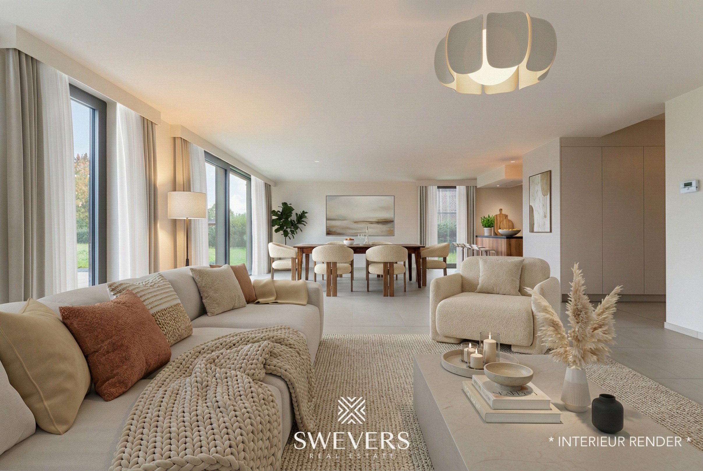 Stijlvol, gelijkvloers en instapklaar appartement (208 m²) mét private tuin en private kelder vlakbij Zolder-centrum - foto 2