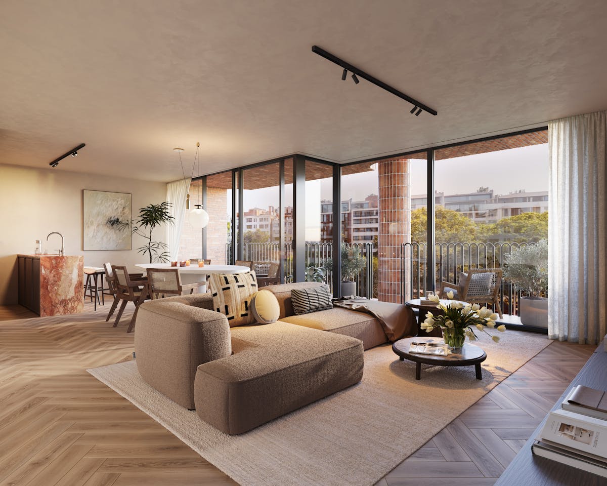 Once in a lifetime penthouse for sale along Zuidpark in Ghent - photo 4