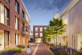 Het project is gelegen op de markt van Retie, met een verbinding naar het achterliggend gemeentepark, op wandelafstand van de supermarkt, detailhandelaars en de bruisende horeca dat Retie te bieden heeft. Deze nieuwe woonomgeving maakt deel uit van het “Masterplan Re10” voor de zone van de brouwerij/brouwerswoning met als commerciële naam voor gans de site: “De Zevenster”. <br /><br />Het project is opgebouwd uit 3 fases. Fase 1 betreft 30 appartementen, 3 woningen en 3 handelspanden, verdeeld over 3 blokken genaamd Het Brouwershof (grenzend aan het gemeentepark), de Brouwerswoning (grenzend aan de Markt) en het Ketelhuis (de 3 gekoppelde woningen). Fase 1 is reeds volledig uitverkocht en wordt opgeleverd in het voorjaar van 2024. <br />Fase 2 betreft 15 appartementen, 2 handelspanden en 3 woningen. Deze zitten verdeeld over 3 deelblokken genaamd: De Brouwerij (L-vormig volume grenzend aan het centrale plein van het project), De Limonat (grenzend aan het gemeentepark) en De Ster (Kerkhofstraat). De bouw van fase 2 vangt aan in het voorjaar van 2024. Fase 3 is de restfase van het gedeelte Limonat &amp; De Ster.<br /><br />Het ganse project wordt gecentraliseerd rond een nieuwe aangelegde autoluwe binnenstraat met pleintje voor de oude brouwerij en is qua materialisatie gelijk aan de nieuw aangelegde straten in Retie (bijvoorbeeld de Groenstraat). Aan de binnenzijde (tussen Brouwerij-Limonat en De Ster) zit een gemeenschappelijke tuin die de groene <br />long binnen het project vormt en die kan gebruikt worden door de eigenaars van de appartementen/woningen.De tuin biedt aansluiting tot een bovengrondse fietsenstalling in de oksel van de Brouwerij. Ondergronds bevindt zich een kelder met 38 parkeerplaatsen en 6 bergingen.<br /><br />Troeven:<br />• Terrassen, met een maximum inzet op open zichten en zonering<br />• Uiterst centrale ligging<br />• Een energetisch performant gebouw. E30 wordt gegarandeerd.<br />• Duurzame materialen en doorgedreven detaillering van het ontwerp<br />• Betrouwbare bouwpartners<br />• Grote energetisch performante (schuif)ramen in de leefruimte zorgen voor een overvloedige daglichtinval. <br />• Bezoekersparking op het gemeentepark<br />• Afwerking naar eigen smaak volgens lastenboek<br />• Afval management doormiddel van een afvalstraat<br />• Publiek deelwagensysteem op het gemeenteplein