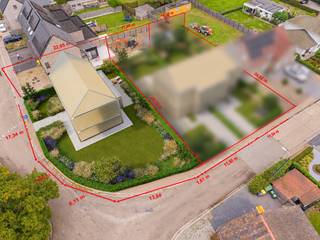 <p><strong>Bouwgrond van 682 m² voor open bebouwing op een rustige toplocatie.</strong><br />Met een uniek zicht op het "Kapelleke van Tongerlo en op wandelafstand van de dorpskern van Tongerlo.</p>
<p><strong>Ligging:<br /></strong>Op de kruising van de Geelse straat en Aarthof pal tegenover het zeer charmante Kapelleke.<br />De dorpskern van het levendige Tongerlo bevindt zich op wandelafstand.</p>
<p>Met een bouwzone van 15m op 9m is deze grond uiterst geschikt voor het realiseren van een charmante open bebouwing in deze rustige en landelijke gemeente. <br />Met 682m² is dit het ideale perceel voor het creëren van een ruime woning met een onderhoudsvriendelijke tuin. 1,5 bouwlaag en zadeldak zijn verplicht opgenomen in de bouwvoorschriften. Dit om het dorpskarakter te behouden.<br /><br /></p>
<p><strong>Bijzondere informatieplicht:</strong> Geen omgevingsvergunning voor stedenbouwkundige handelingen uitgereikt, woongebied, geen rechterlijke herstelmaatregel of bestuurlijke maatregel opgelegd, geen voorkooprecht ruimtelijke ordening, omgevingsvergunning voor het verkavelen van gronden uitgereikt.</p>