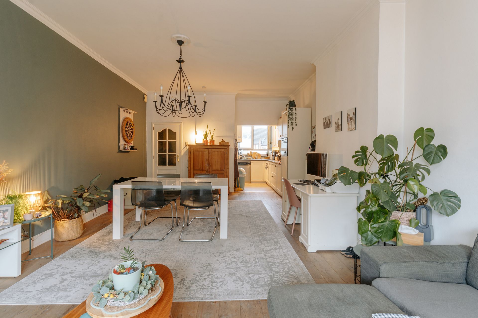 Gezellig appartement met 1 slaapkamer en bureauruimte - foto 1