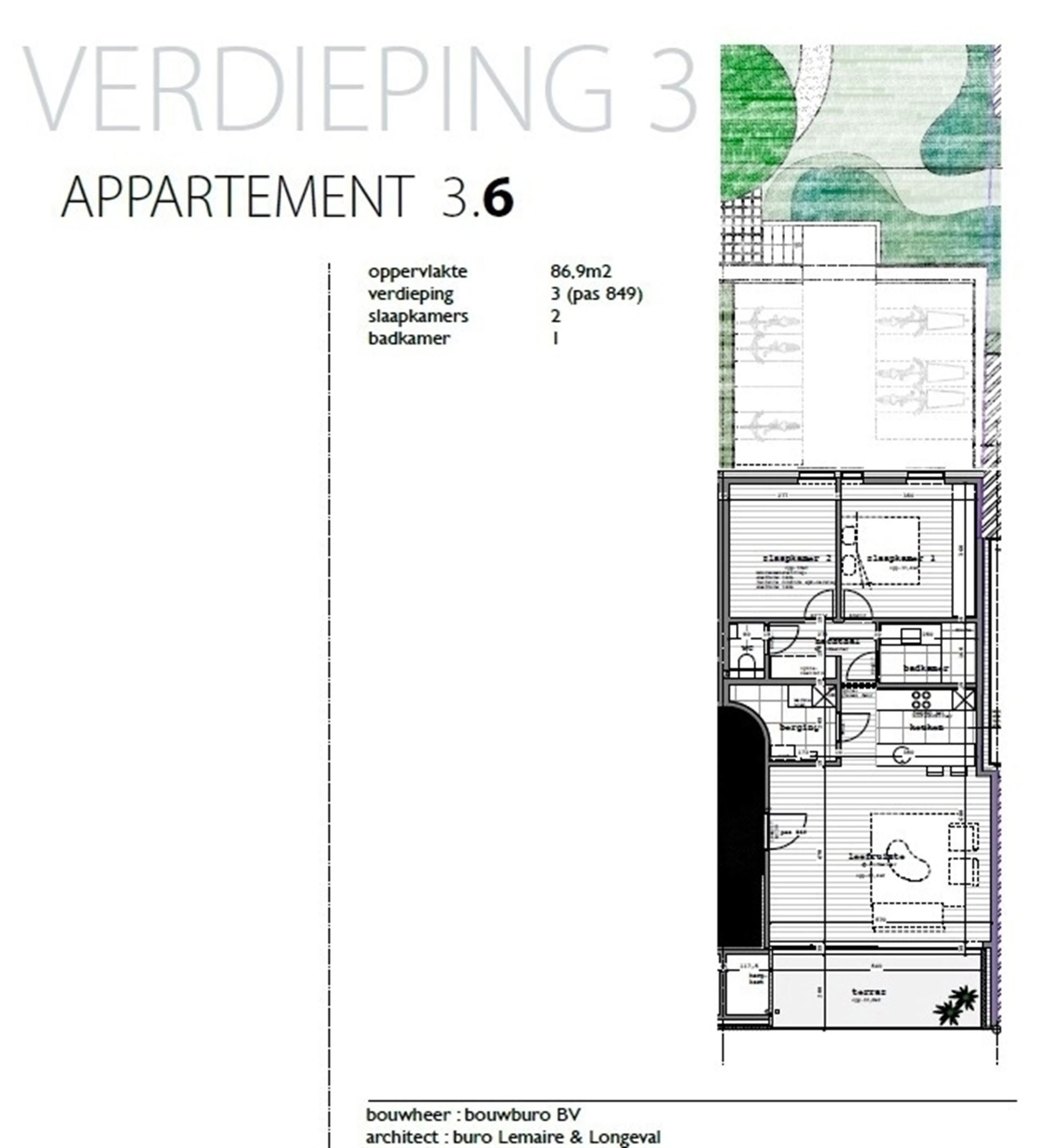 Apartment for sale in Ninove with 2 bedrooms - photo 4