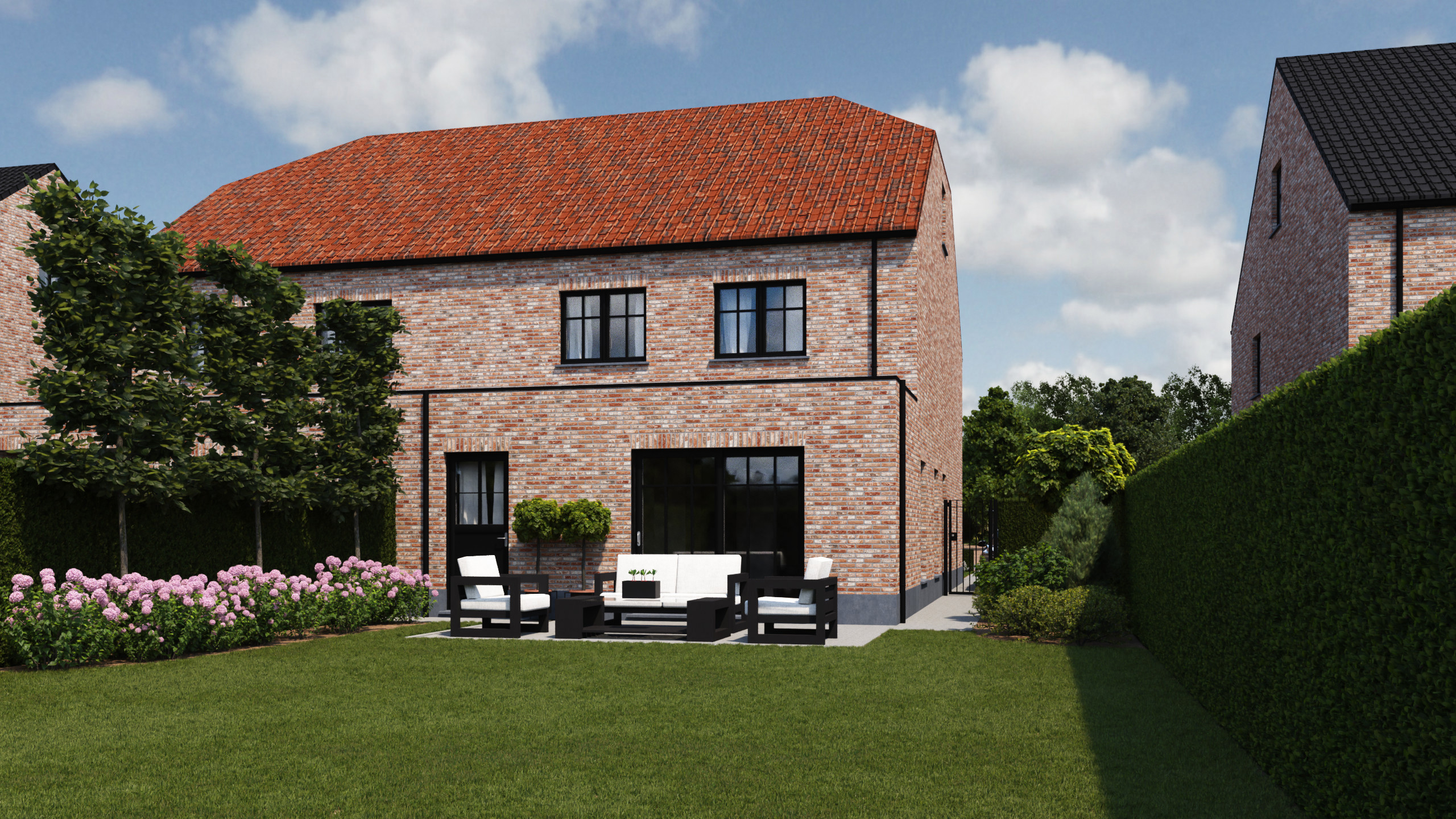 Landelijk wonen in een halfopen nieuwbouwwoning! - foto 3