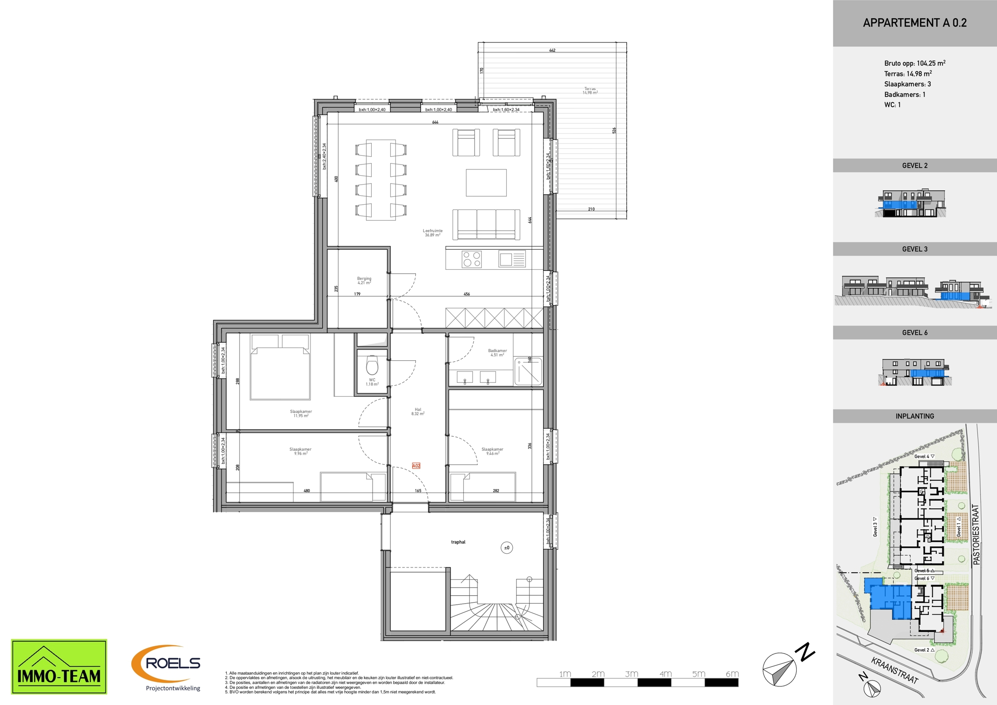 Appartement te koop in Roosdaal met 3 slaapkamers - foto 5