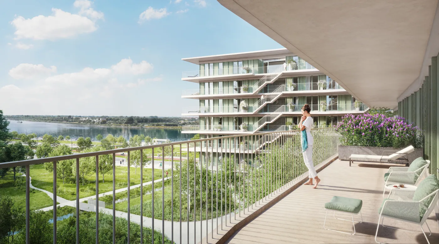 Ruim nieuwbouwappartement met 3 slaapkamers en zonnig terras - foto 4