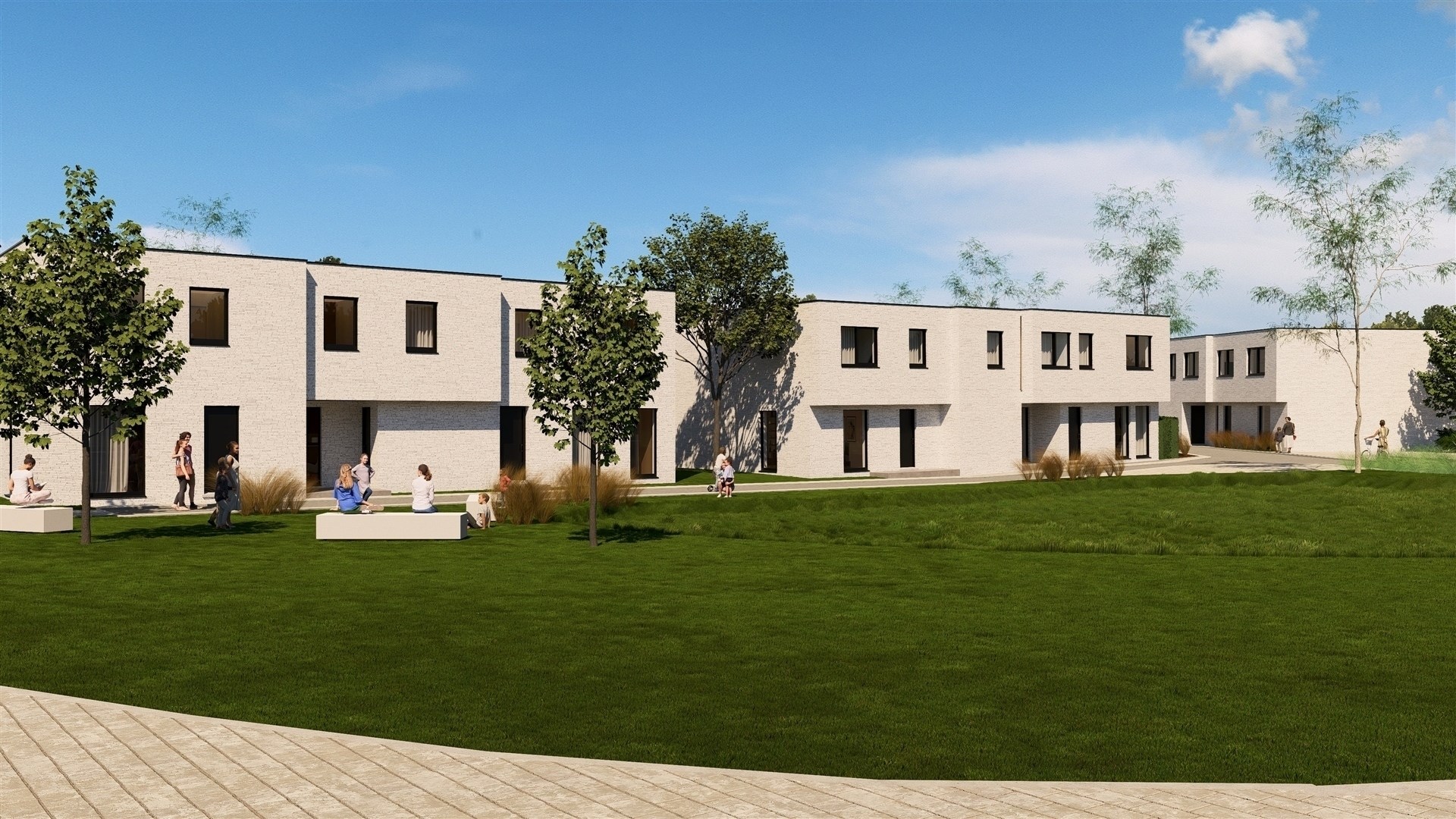 Nieuwbouwwoning met 3 slaapkamers in nieuwe verkeersvrije woonwijk  - foto 3