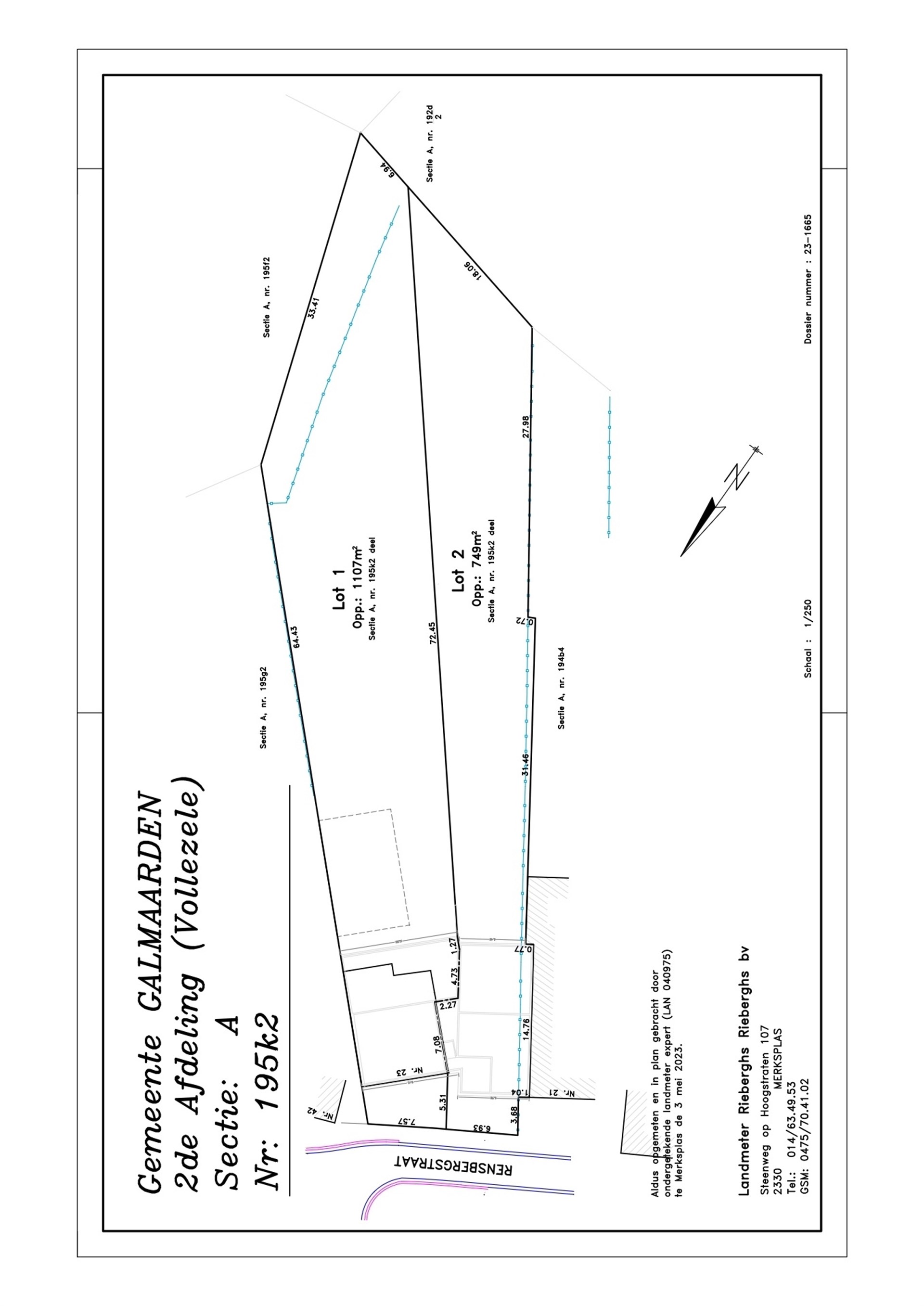 Bouwgrond met plan en vergunning op een terrein van 1107m²  - foto 4