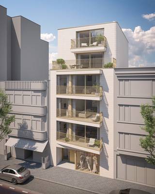 Betreed de weelde van dit exclusieve twee slaapkamer appartement op de 3e verdieping in nieuwbouwresidentie Central Boulevard, gelegen in het bruisende centrum van Oostende. Met zijn royale 99m² biedt dit appartement een ideale mix van luxe en comfort, ideaal voor zowel een tweede verblijf als een vaste woonst. Geniet van de stedelijke pracht vanuit twee terrassen, waarvan één aan de voor- en één aan de achterzijde, en laat het natuurlijke licht de ruimte doordringen dankzij de grote raampartijen die een lichtrijk gevoel creëren. Dit appartement biedt niet alleen een eigentijdse esthetiek maar ook geavanceerde functionaliteiten, waaronder verwarming via een warmtepomp en vloerverwarming voor een duurzaam en comfortabel leefklimaat. Bewaar uw fietsen gemakkelijk in de beschikbare fietsenberging, waardoor uw mobiliteit binnen handbereik blijft. Central Boulevard belichaamt stijlvol wonen met een focus op moderne voorzieningen. Mis deze unieke kans niet om uw droom van een tweede verblijf of permanente woonplaats in het hart van Oostende te verwezenlijken. Neem vandaag nog contact op voor meer informatie en ontdek de mogelijkheden die dit unieke appartement te bieden heeft! Mogelijkheid tot aankoop met BTW-tarief van 6%.
