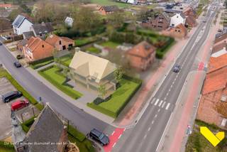 Hoekperceel bouwgrond met zuidwest georiënteerde tuinHoekperceel bouwgrond te koop in Schoor-dorp (Balen) met een oppervlakte van 627 m² en een...