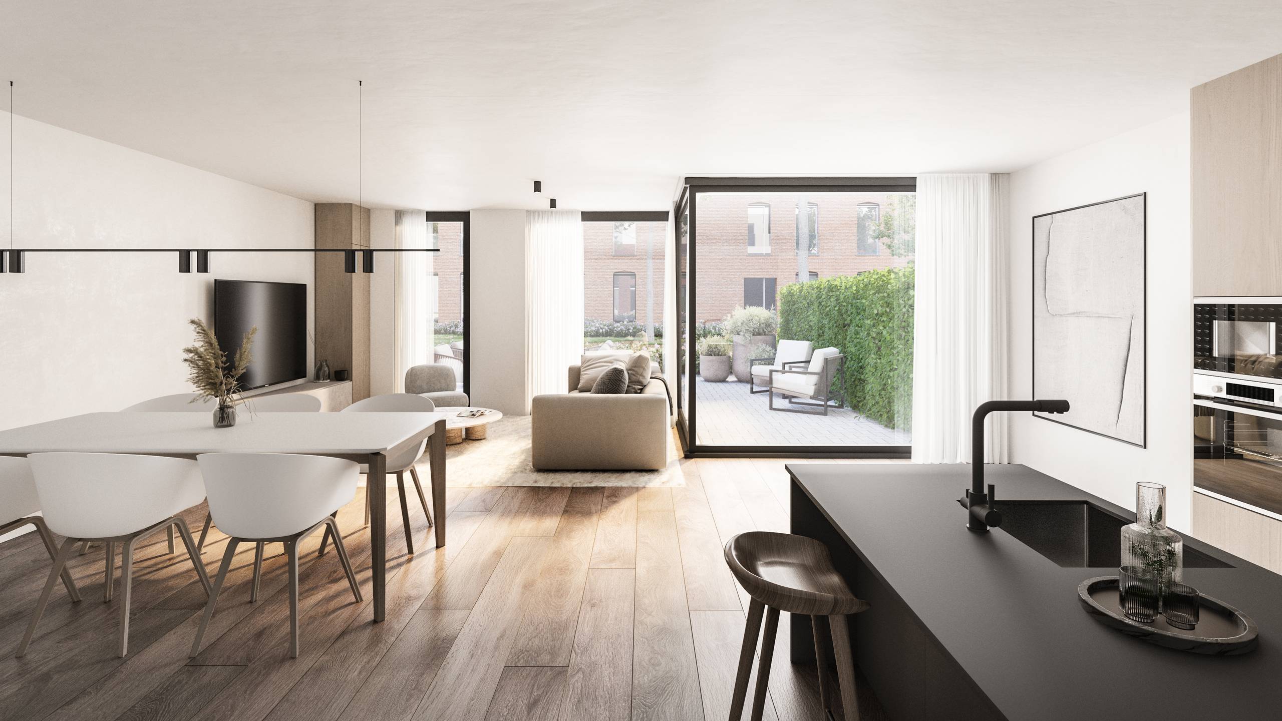 Nieuwbouw appartement met tuin te koop - foto 4