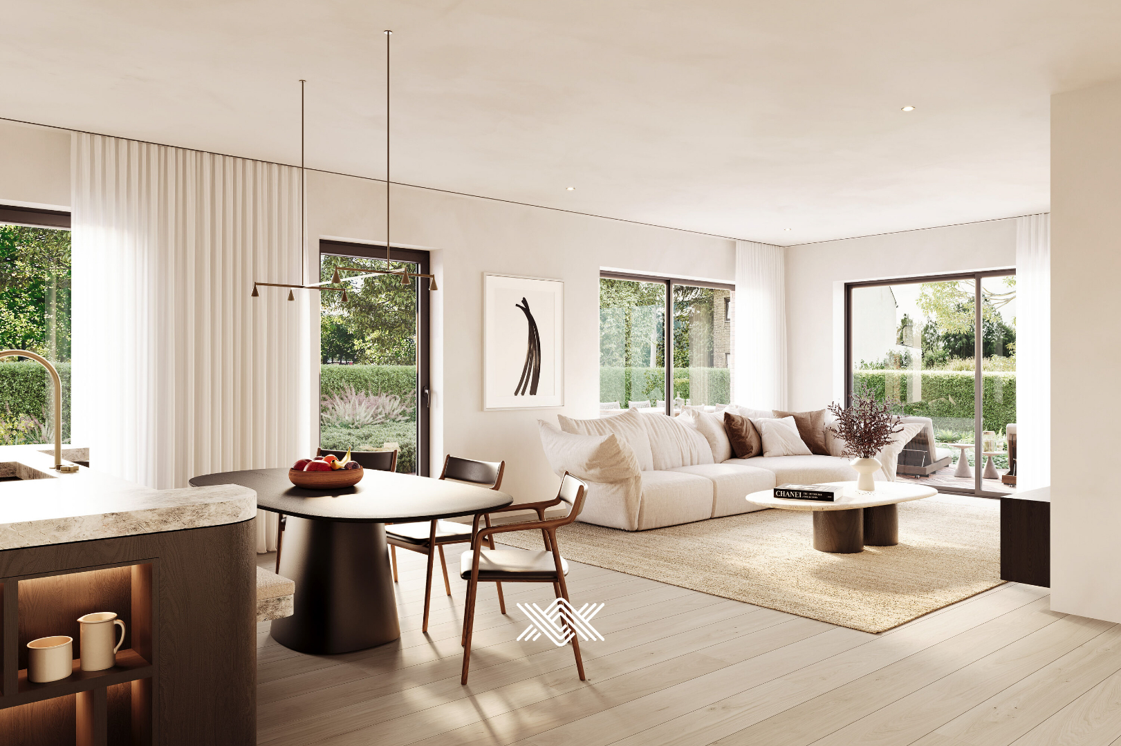 Appartement met 1 slaapkamer en ruim terras - foto 2