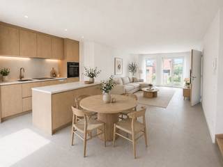 Deze stijlvolle en energiezuinige nieuwbouwwoning is gelegen in het gegeerde Mariakerke en combineert hedendaags comfort met een doordachte indeling.<br /><br />De woning is opgevat als een bel-etage en beschikt over een lichtrijke leefruimte met een open keuken, ideaal voor gezellige momenten met familie en vrienden.<br />Op het gelijkvloers bevindt zich een praktische fietsenberging, evenals een aparte was- en bergruimte, wat zorgt voor extra gebruiksgemak. Buiten kunt u genieten van een aangename tuin, perfect om te ontspannen of te genieten van zonnige dagen.<br /><br />De indeling is als volgt:<br /><strong><u>Gelijkvloers:</u></strong>
<ul>
	<li>Inkomhall</li>
	<li>2 slaapkamers </li>
	<li>(Fietsen)berging</li>
	<li>Apart toilet</li>
</ul>
<strong><u>Eerste verdieping:</u></strong>

<ul>
	<li>Volledig geïnstalleerde open keuken</li>
	<li>Leefruimte</li>
	<li>Eetruimte</li>
</ul>
<u><strong>Tweede verdieping:</strong></u>

<ul>
	<li>2 slaapkamers</li>
	<li>Badkamer met bad en inloopdouche</li>
	<li>Apart toilet</li>
</ul>
<br />Interesse? Aarzel niet en contacteer ons voor een bezoek ter plaatse!