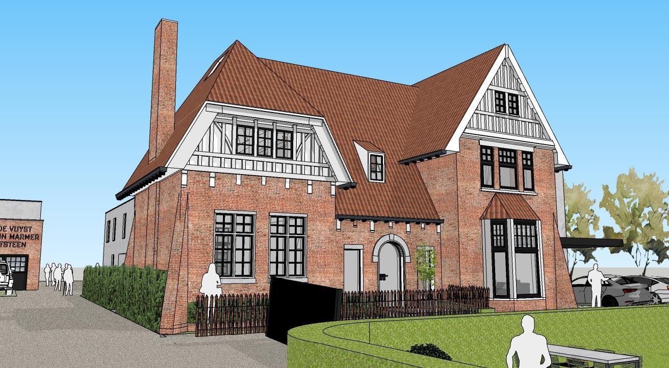 Karaktervolle Britse cottage uit 1906 – vergund renovatieproject met 2 afzonderlijke woningen. (prijs per woning). - foto 1