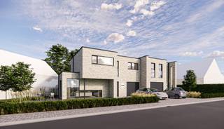 Op een mooi perceel van 366 m² in het hart van Westrem verrijst deze moderne halfopen nieuwbouwwoning. Dankzij de centrale ligging geniet je van een optimale verbinding met de grote uitvalswegen richting Gent, Brussel en Antwerpen, ideaal voor wie comfort en mobiliteit wil combineren.<br />Dit project omvat twee energiezuinige halfopen woningen, gebouwd in een hedendaagse architecturale stijl met oog voor kwaliteit en wooncomfort.<br />Het gelijkvloers biedt een uitnodigende inkomhal met apart toilet, een ruime, lichtrijke leefruimte met eetplaats en open keuken, een handige berging en een inpandige garage voor één wagen. Voor de woning is extra parkeerruimte voorzien.<br />Op de bovenverdieping bevinden zich drie volwaardige slaapkamers, een wasplaats, een afzonderlijk toilet en een moderne badkamer.<br />De woning wordt gebouwd volgens de meest actuele energienormen en uitgerust met onder meer zonnepanelen, een warmtepomp en vloerverwarming op alle verdiepingen. Zo geniet je van een toekomstgerichte, duurzame en uiterst energiezuinige woonoplossing.<br />De afwerking kan volledig afgestemd worden op jouw persoonlijke smaak. Lastenboek beschikbaar op aanvraag.<br />P-score: A – G-score: A<br /><strong>Deze woning komt in aanmerking voor het 6% BTW-stelsel!</strong><br />De werken zijn gestart in november 2025.<br />Voor meer informatie of een persoonlijk gesprek:<br />Contacteer Annelies – 0468/20 90 02<br /> 