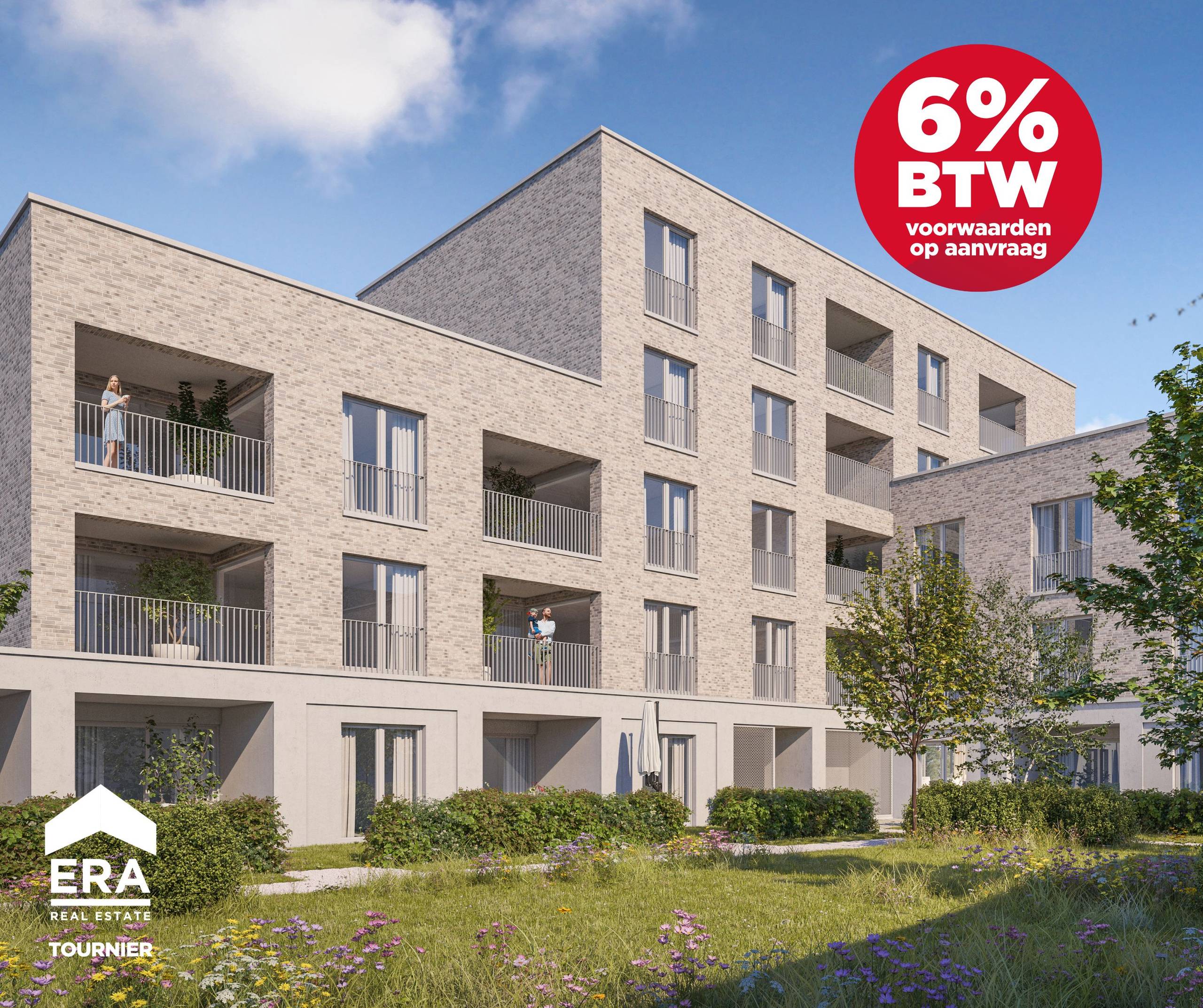 Nieuwbouwappartement met 2 slaapkamers te koop in Geel. - foto 1