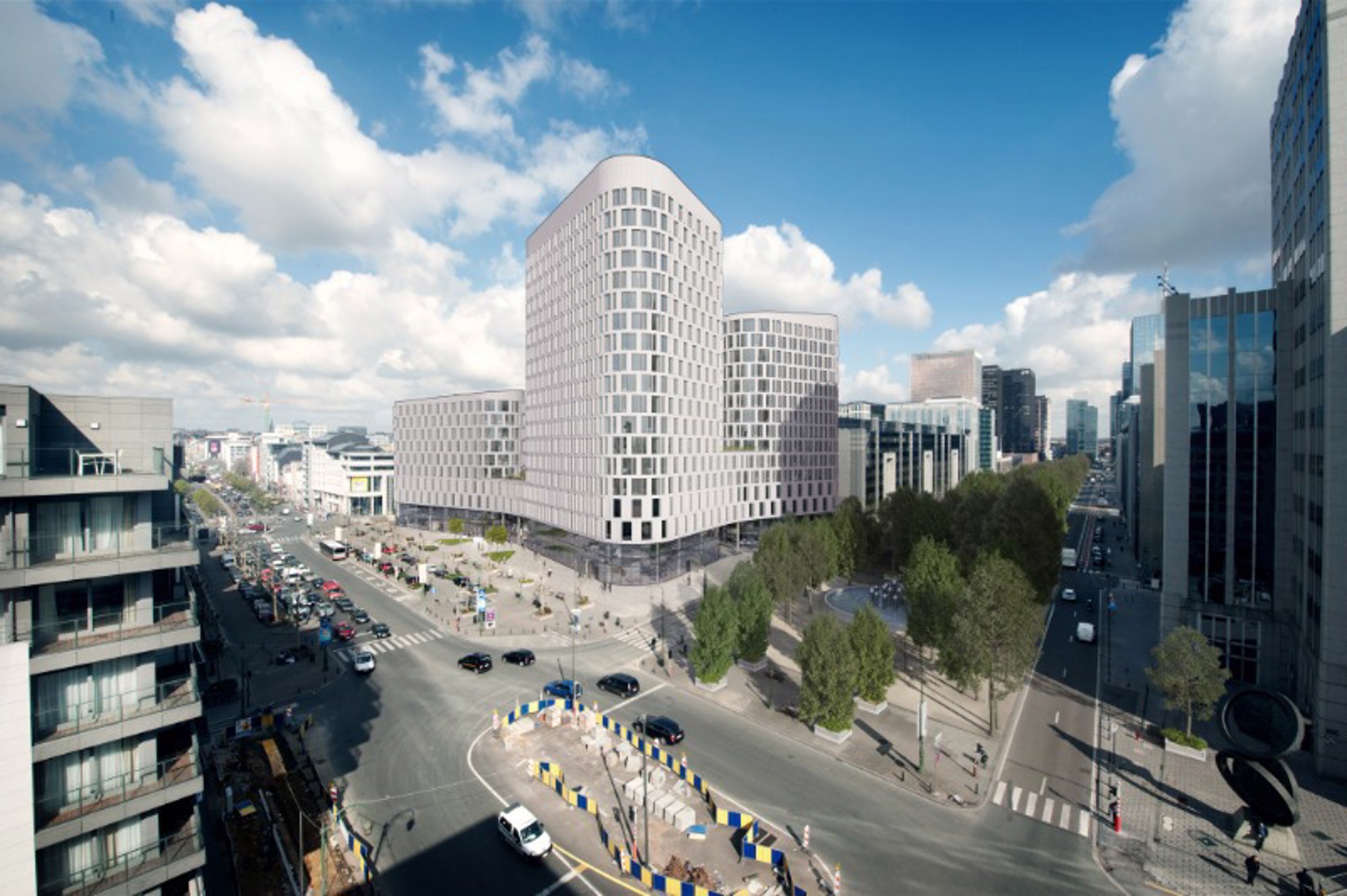 Kantoren in het nu reeds iconische nieuwbouwproject in Brussel - foto 5