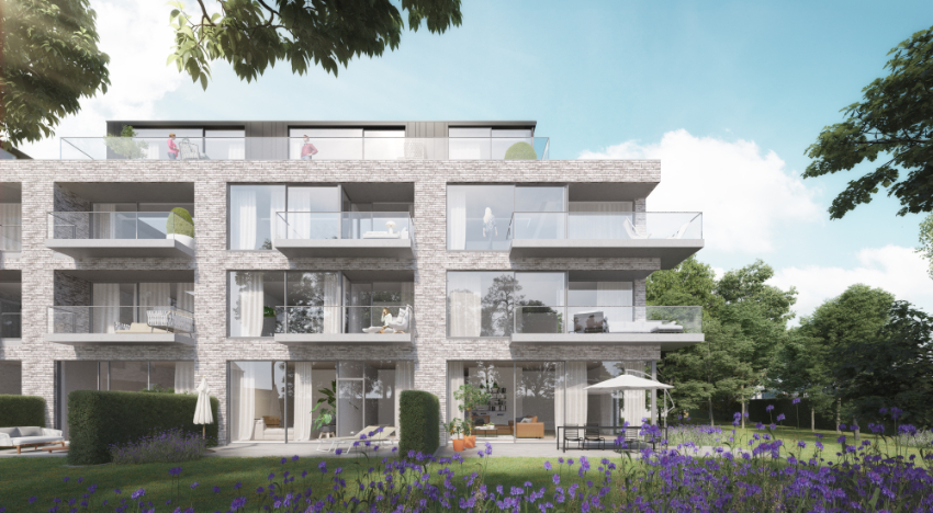 Staanplaats te koop in de nieuwbouwresidentie Albéric, vlot en gemakkelijk in- en uitrijbaar. - foto 4
