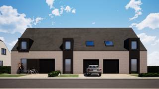 Deze nieuwe verkaveling gebouwd door Residentie Vastgoed bestaat uit 3 loten en is gelegen in een rustige wijk met landelijk karakter te Houthulst, nabij de stad Diksmuide. Houthulst situeert zich in de driehoek Diksmuide, Roeselare en Ieper. In Houthulst is het steeds heerlijk vertoeven met tal van verschillende eetmogelijkheden, winkeltjes en sportmogelijkheden. Deze hedendaagse woningen worden gebouwd volgens de meest recente energienorm en u krijgt nog volledige inspraak in de afwerking! Grondoppervlaktes vanaf 168 m² tot 246 m². Deze woningen beschikken steeds over 3 slaapkamers en een inpandige garage. Bovendien bevatten deze woningen een mooie tuin. Vraag gerust naar ons lastenboek en plannen op kantoor!<br /><br />Deze hedendaagse halfopen woning met lotnummer 16 ligt op een perceel van 246 m². Deze woning heeft een bewoonbare oppervlakte van zo'n 151,52 m². Deze woning is op de gelijkvloerse verdieping voorzien van een inkomhal met apart toilet, een ruime leefruimte met open ingerichte keuken, een was -en bergruimte en een inpandige garage. Op de eerste verdieping bevinden er zich 3 slaapkamers waarvan 1 met dressing, een badkamer en een mooie nachthal met apart toilet. Bovendien bevat deze woning een mooie tuin. Vraag gerust naar ons lastenboek en plannen op kantoor!<br /> Voor meer uitleg maken wij graag met u een afspraak voor een persoonlijk gesprek! Tot binnenkort? Residentie Vastgoed<br />(Vg, Wg, Gmo, Gvkr, Vv) ~ E-peil: max E35 ~ Ref. OU27719lot16<br /><br /> Voor meer uitleg maken wij graag met u een afspraak voor een persoonlijk gesprek! Tot binnenkort? Residentie Vastgoed<br /><br />Residentie Vastgoed treedt niet op als bemiddelaar maar als verkoper van het onroerend goed