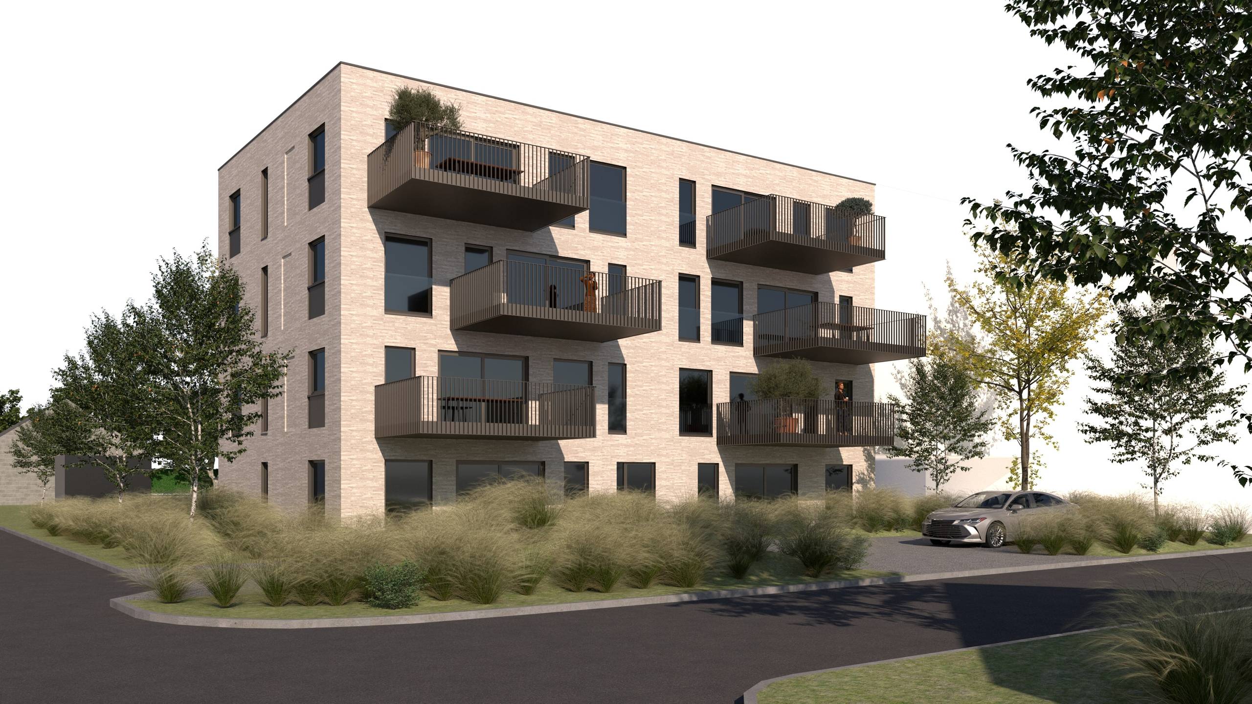 Nieuwbouwapp. 3 slaapkamers incl. garagebox (141 m²) - foto 1