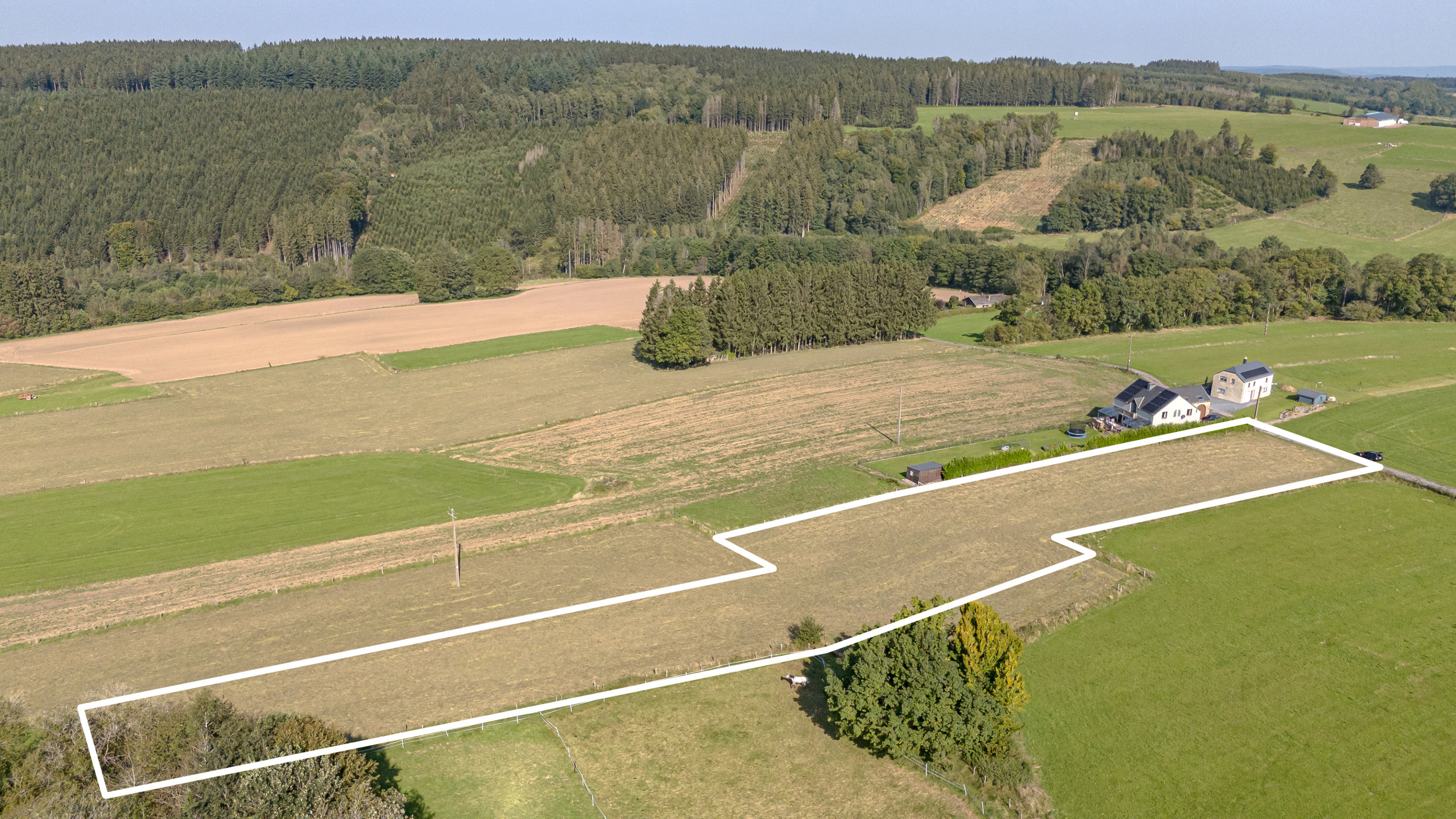 Bouwgrond open bebouwing op perceel van 5.751m² te Manhay. - foto 5