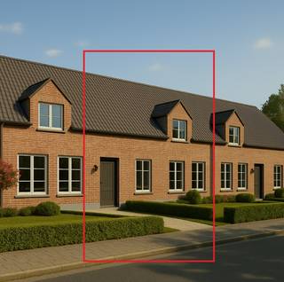 Nieuw te bouwen ruime rijwoning. Ligging net buiten het centrum vlakbij het Bargepark. U heeft vlotte bereikbaarheid tot de E40 en N370 waardoor u...