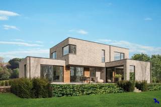 Welkom in Waasmunster!In Waasmunster bevindt zich een modern woonproject op een perceel van 1.875 m², ontworpen met een strakke architectuur en veel...