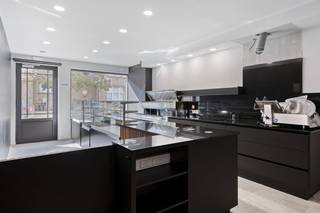 LAYOUT: Ground floor: - commercial space with space behind that can serve as a utility roomFirst floor: - living area with open kitchen and...