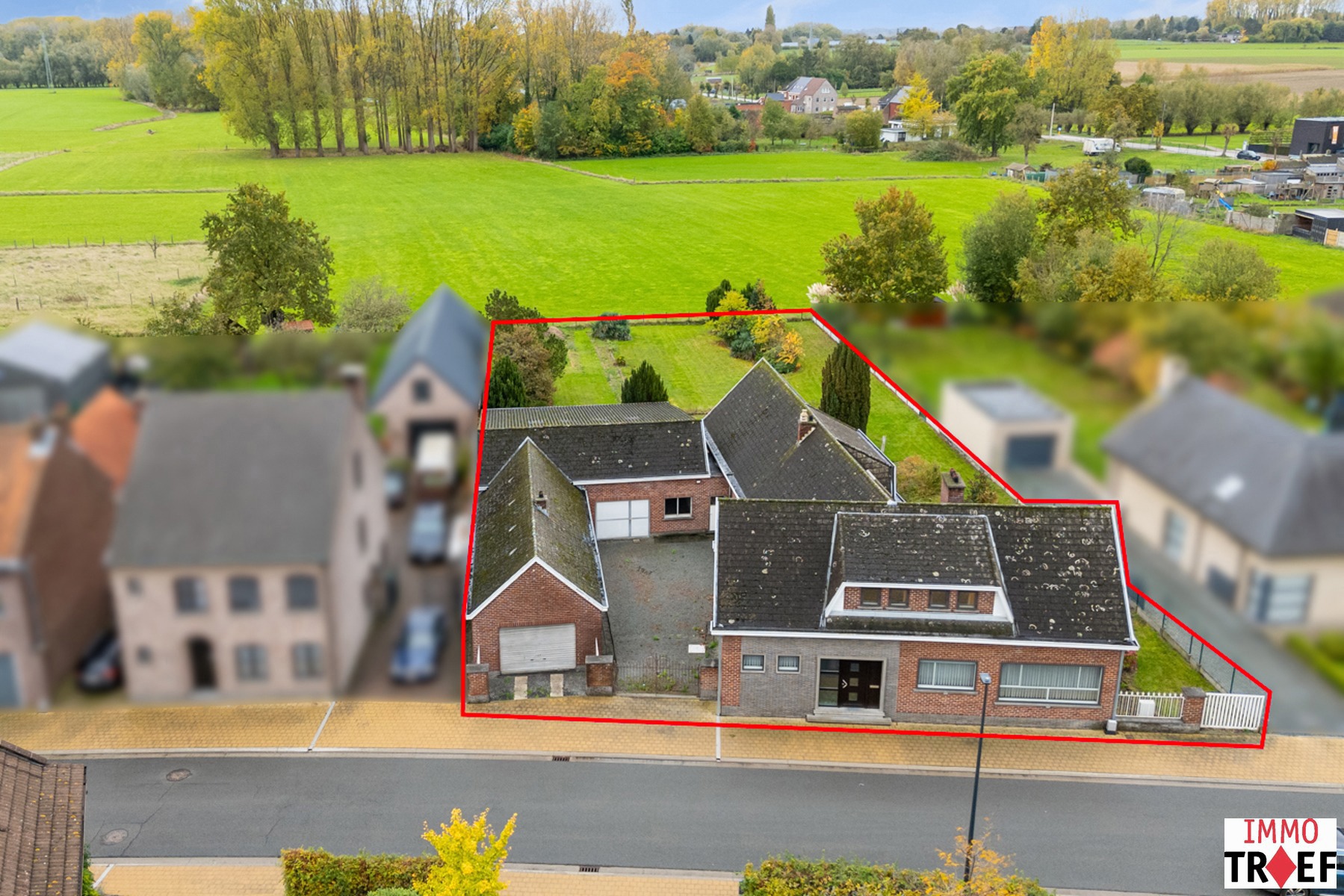 Woning met atelier/magazijn en uniek uitzicht op groen - foto 1