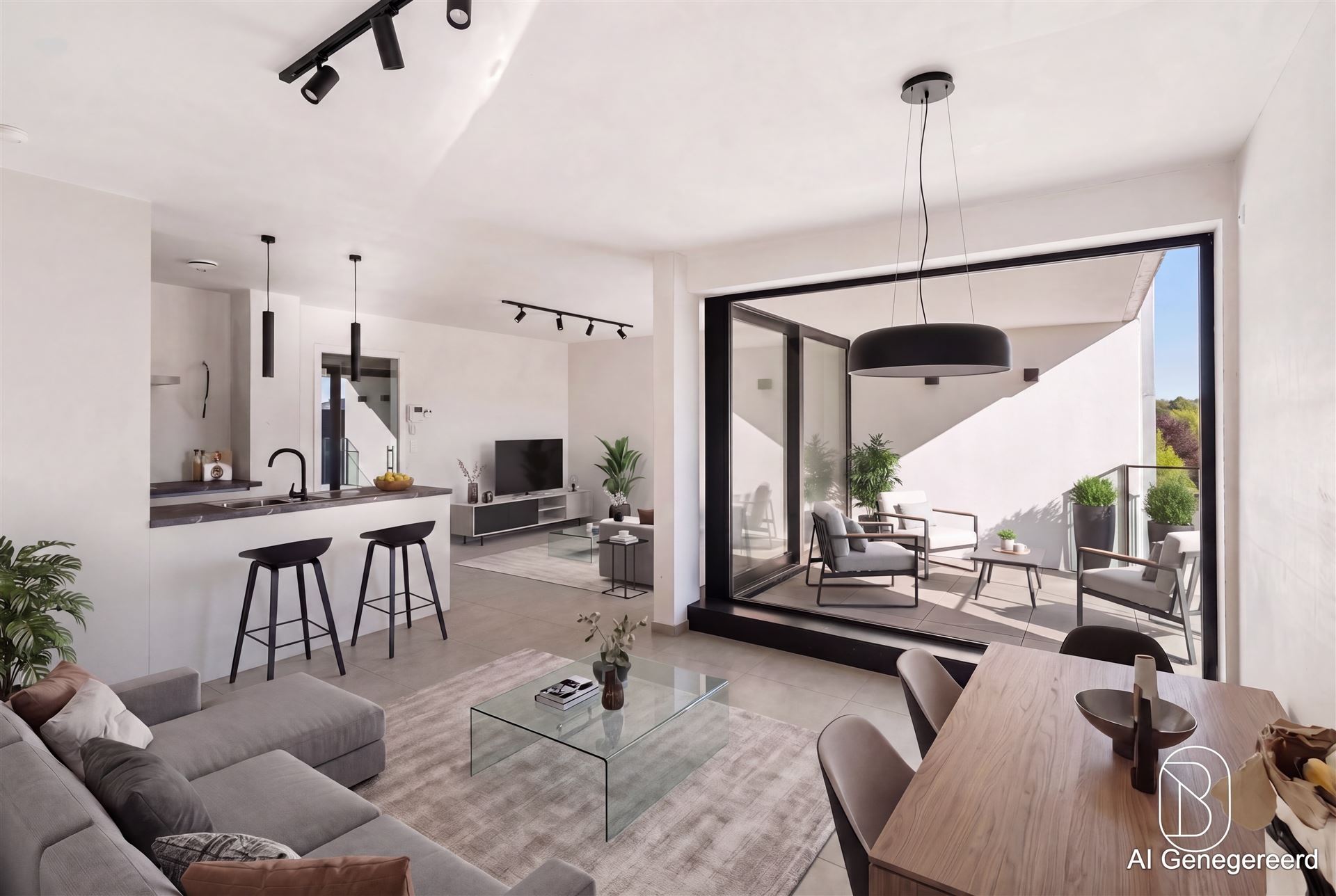 Goedgelegen energiezuinig kwalitatief duplexappartement. - foto 4