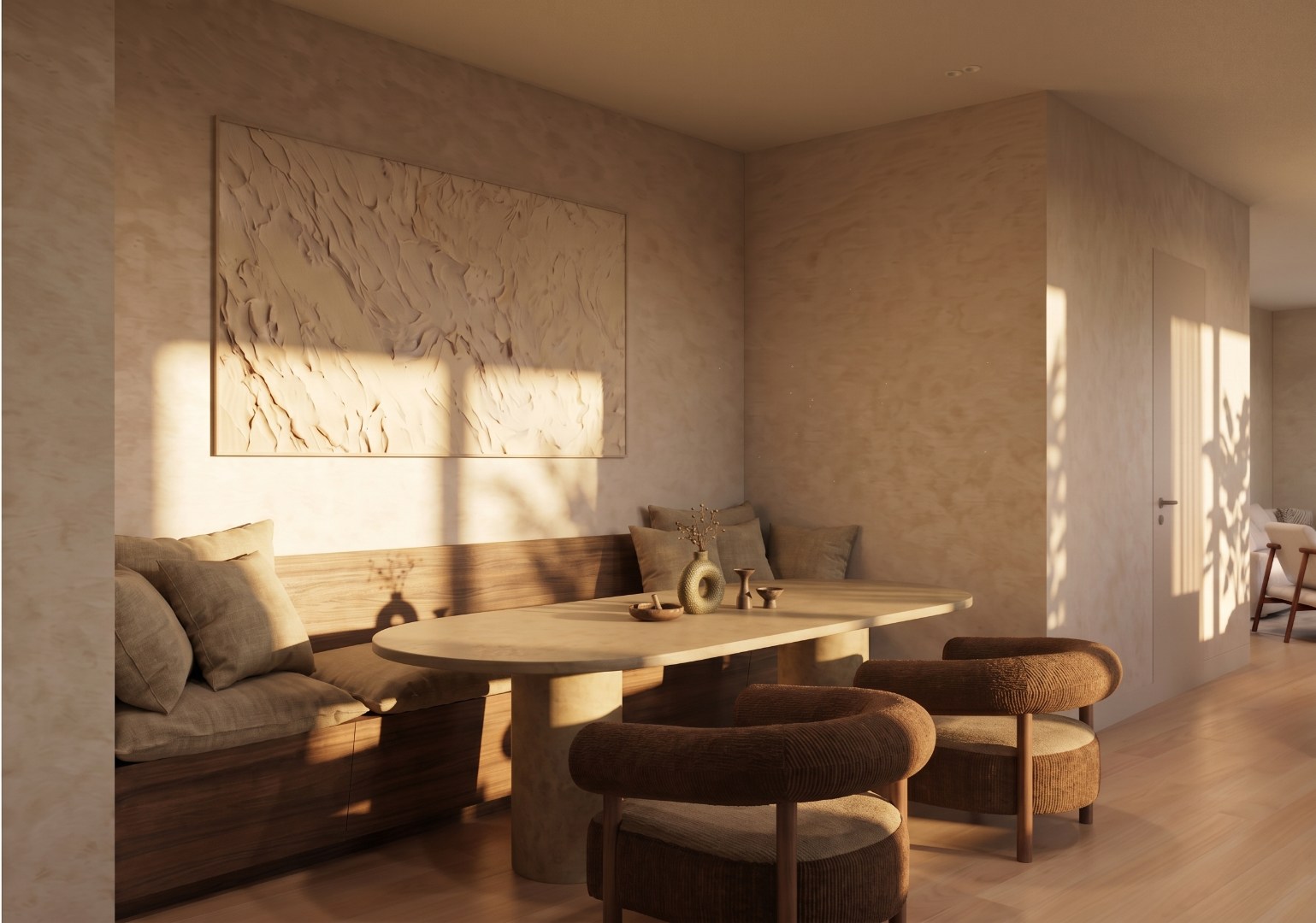 RUIM GELIJKVLOERS APPARTEMENT MET STADSTERRAS - foto 4