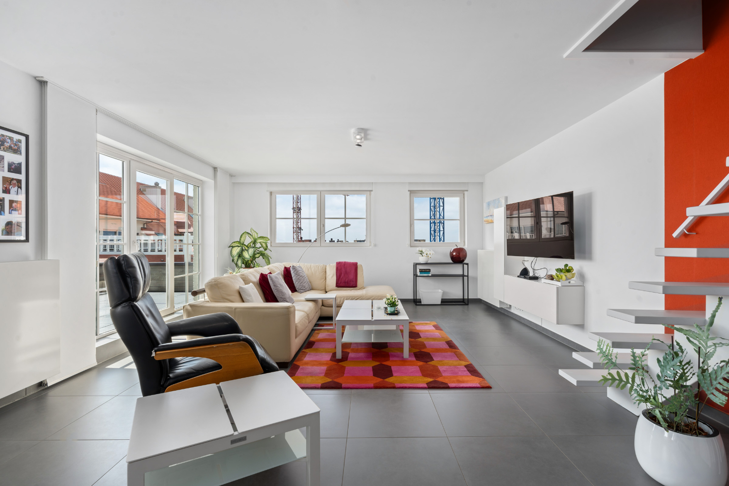 Luxueus en lichtrijke penthouse met zuidgerichte terrassen vlakbij het strand - foto 2