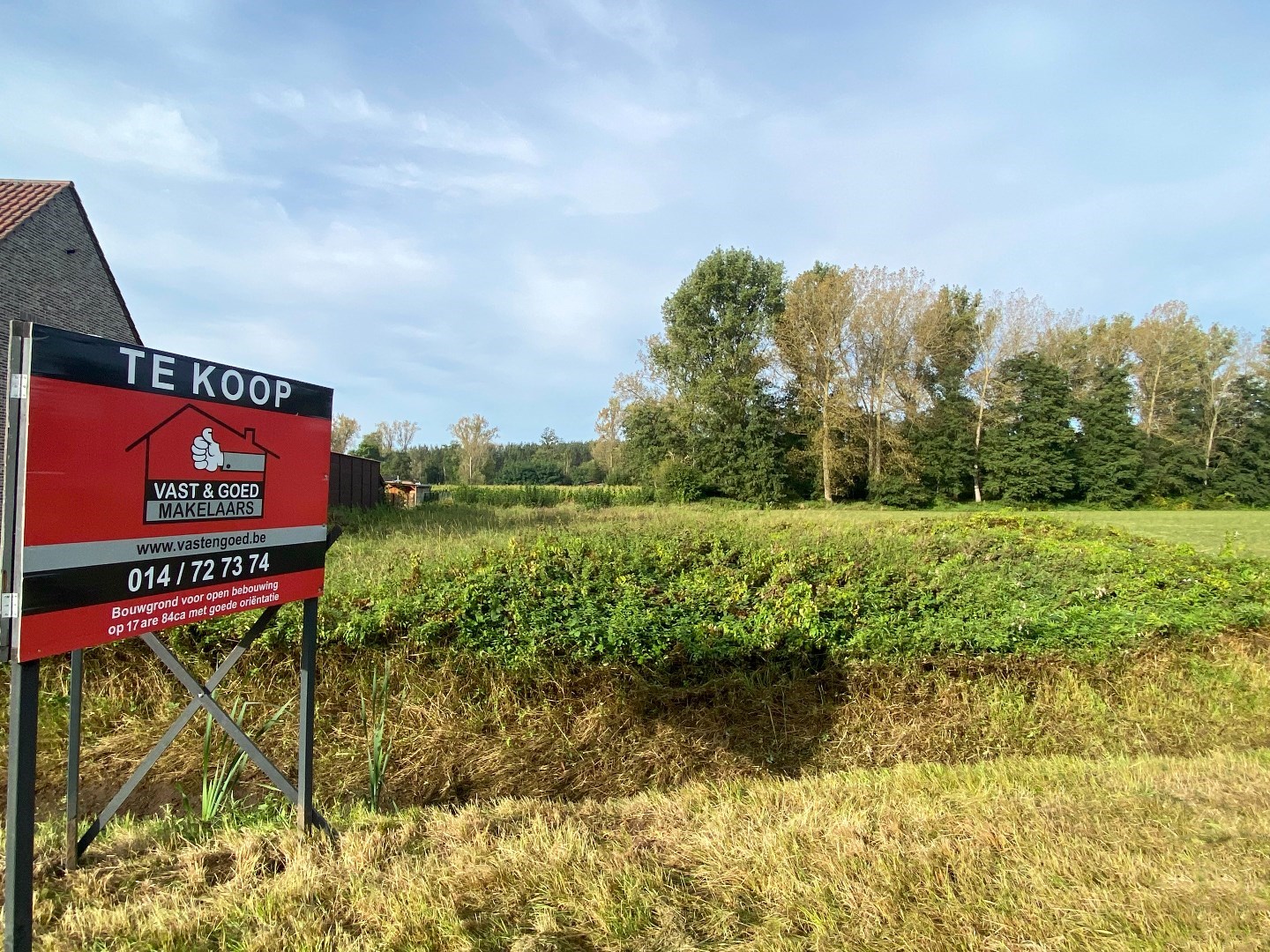Bouwgrond voor open bebouwing van 17are 84ca in een doodlopende straat te Laakdal - foto 2