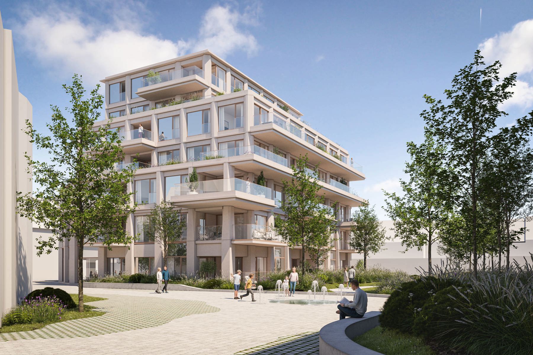 Mooi gelijkvloersappartement gelegen aan het binnenpark met zongericht terras - foto 1