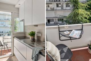 <p><strong>Welkom in Borgerhout. Waar buurten bruisen, pleintjes leven - en jonge gezinnen stilaan het ritme bepalen. De Valkenputstraat ligt op een van die charmante plekken waar je alles vindt wat je nodig hebt: het Te Boelaerpark om de hoek, bakkers die je naam kennen, en openbaar vervoer waar je ook kijkt. Dit hoekappartement ligt op de vijfde verdieping - en dat voel je: want hier woon je in het licht. Echt. Kom binnen!</strong></p>
<p><strong>Binnenkomen in het licht</strong></p>
<p>De inkomhal is geen doorsnee doorgangsplek, maar een echte binnenkomer met potentieel. Jas aan de kapstok, schoenen uit, stad achter je. En dan… dat licht. Zodra je doorloopt naar de leefruimte, voel je het: hier komt het daglicht van overal. Dankzij de hoekligging heb je ramen in overvloed en een zicht dat blijft boeien. Hoog boven het straatrumoer kijk je hier uit op elke zonsopgang én zonsondergang - allemaal vanop je eigen sofa.</p>
<p></p>
<p><strong>Keuken met buitengevoel</strong></p>
<p>De keuken is slim ingedeeld en volledig uitgerust met een oven, microgolf, wasmachine, ijskast en diepvriezer - én verbonden met een gezellige toog. Gezellig ontbijt, apero met zicht of een uitgebreid diner: het past allemaal. Leuke plus: via de keuken wandel je zo het terras op.</p>
<p></p>
<p><strong>Rust en ruimte in de slaapkamer</strong></p>
<p>De slaapkamer is verrassend ruim en lekker rustig gelegen. Hier slaap je diep, ver van de stadse drukte, maar met alles binnen handbereik. En ’s ochtends sta je op met het gouden ochtendlicht dat zacht binnenvalt. Puur genieten!</p>
<p><strong>Badkamer met apart toilet</strong></p>
<p>Praktisch en proper: een badkamer waar je alles hebt wat je nodig hebt, en een apart vernieuwd toilet dat net dat beetje extra comfort biedt: zowel voor jezelf als je gasten.</p>
<p><strong>Handig om weten<br /><br /></strong>De autostaanplaats aan de achterkant van het gebouw dien je<strong> verplicht bij aan te kopen aan €24.000.</strong>. Verder geniet je hier van een goede ligging, dubbele beglazing, en een appartement dat ideaal is voor wie op zoek is naar een lichte, luchtige plek om in thuis te komen.</p>
<p><strong>Verliefd? <u>Info@ugly.be</u>! </strong></p>