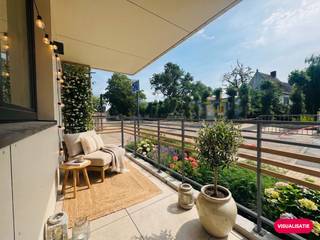 This new-build apartment in Snaaskerke offers all modern comfort and an exceptional sense of space. This apartment has a bright open living space, one full bedroom and a terrace. There is also the possibility to rent a garage near the apartment.Layout:- bright living room with access to the terrace- open kitchen- entrance hall- 1 bedroom- bathroom- storage- separate toiletSyndic fees: 75 euro/monthGarage costs: 60 euro/monthAdvantages:- new construction & energy efficient- terrace- garage to rentAre you interested in this property for rent in Ostend? Go to the website www.dewaele.com, click on the property you want to rent. Via the red button “request your visit”, we ask you to fill out a profile briefly. After that, we will contact you for a visit. Appointments cannot be made by phone.