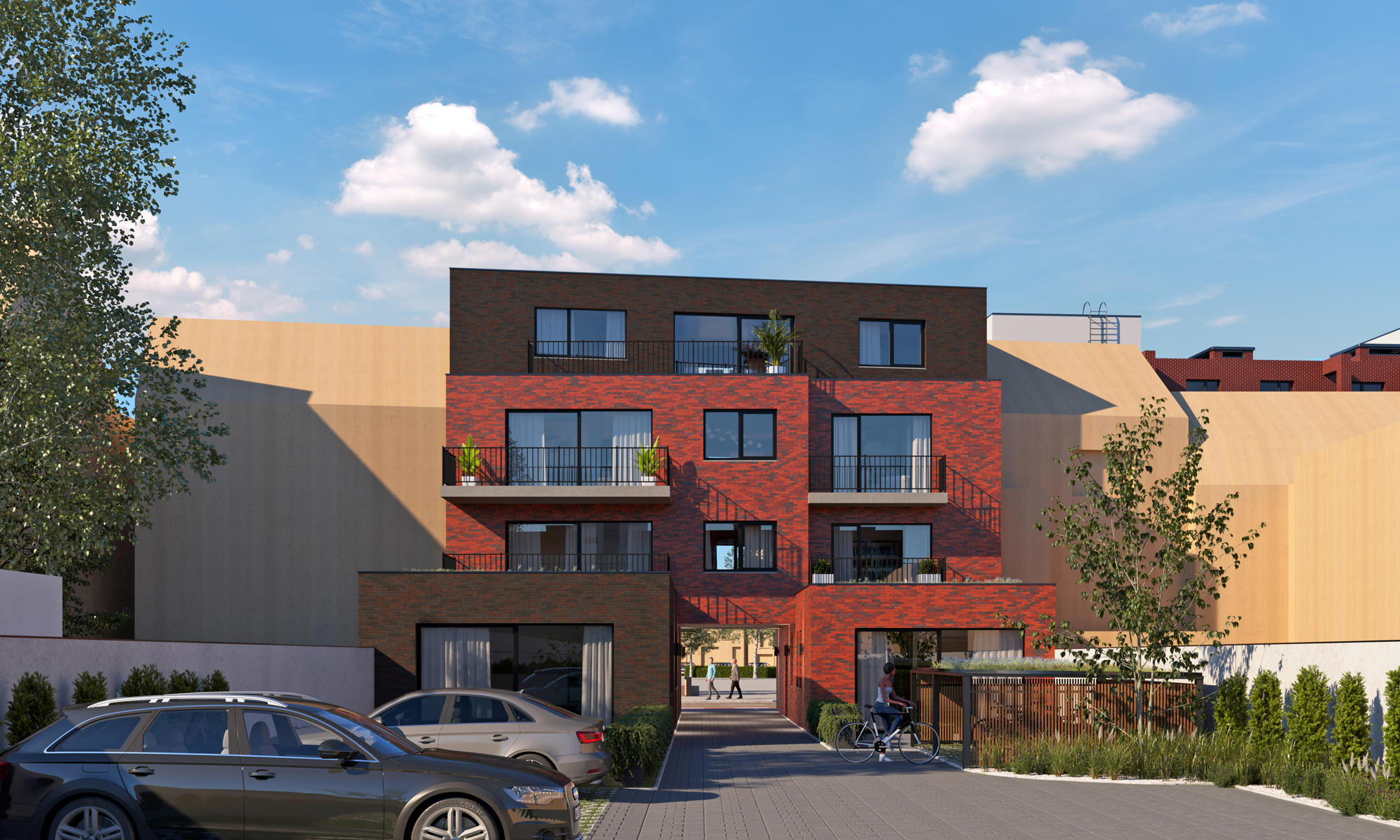 Kleinschalig project met 5 appartementen te Gent. - foto 2