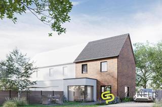 <div>Nog twee woningen beschikbaar!<br /><br />In het charmante Moerbeke, een deelgemeente van Geraardsbergen, worden momenteel drie prachtige nieuwbouwwoningen gerealiseerd. U krijgt volledige vrijheid in de keuze van materialen, van de ruwbouw tot de afwerking. Bovendien kunt u ervoor kiezen om de woning casco aan te kopen en bepaalde afwerkingswerken zelf uit te voeren. Alles is bespreekbaar met de projectleider.<br /><br />De indeling van de woning is als volgt: op het gelijkvloers vindt u een ruime inkomhal, een toilet, een berging en een lichte woonkamer met aangrenzende eetplaats en een open keuken met uitzicht op de prachtige tuin. Op de bovenverdieping bevindt zich een nachthal, drie slaapkamers en een volledig ingerichte badkamer. Bovendien is er een zolder aanwezig, wat extra mogelijkheden biedt.<br /><br />De ligging van deze woningen heeft vele voordelen, met winkels, slagers, bakkers, het treinstation en een bushalte allemaal in de directe omgeving. De woningen worden gebouwd en afgewerkt volgens de verplichte normen, en u heeft de vrijheid om uw eigen materialen te kiezen. Houd er rekening mee dat de vermelde prijzen exclusief BTW zijn.<br /><br />HALFOPEN  395.646€ instapklaar, grond + RR, nieuwbouw inclusief BTW.<br /><br />Als u meer informatie wenst of een afspraak wilt maken, aarzel dan niet om contact op te nemen met Patrick op het nummer 0470858575.</div>