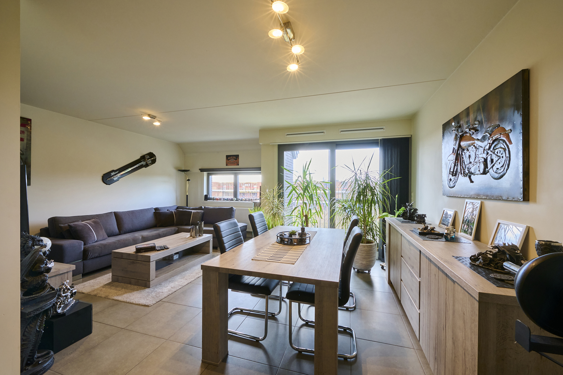 Recent en ruim duplex appartement + 2 terrassen + 2 parkings - foto 2